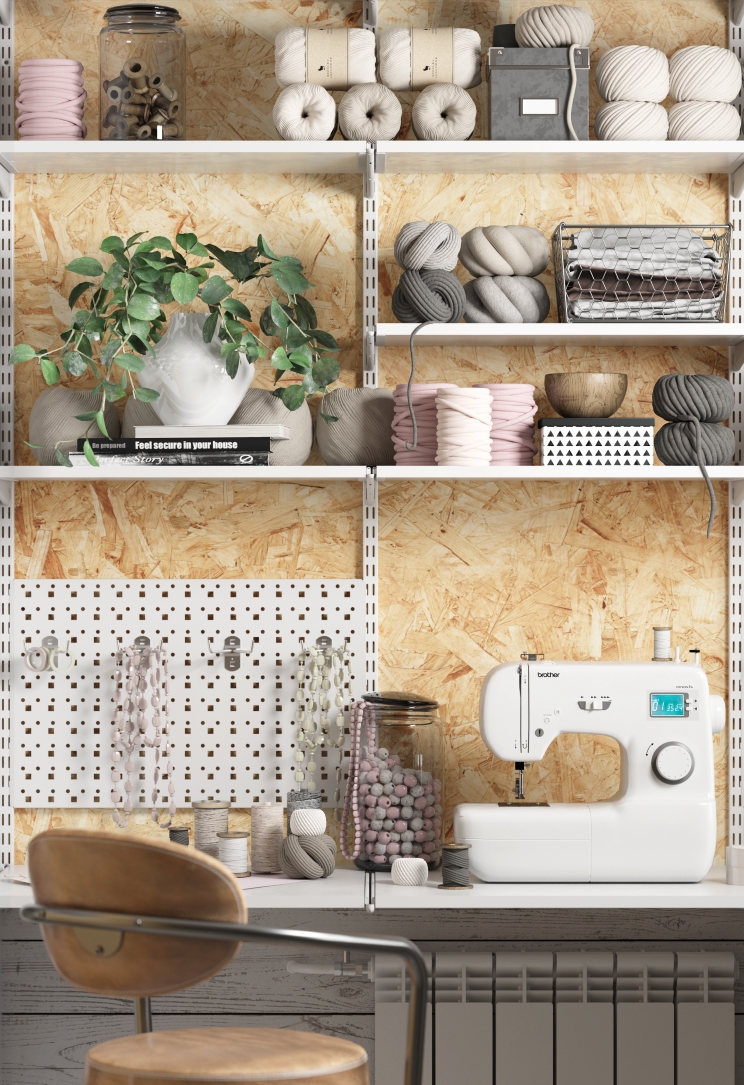 Фото Перфопанель ПРАКТИК Home GP 90х40 белая